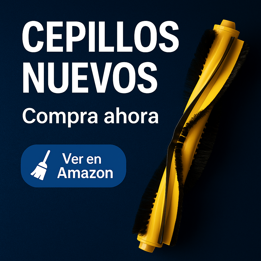 Comprar cepillos para tu robot aspirador